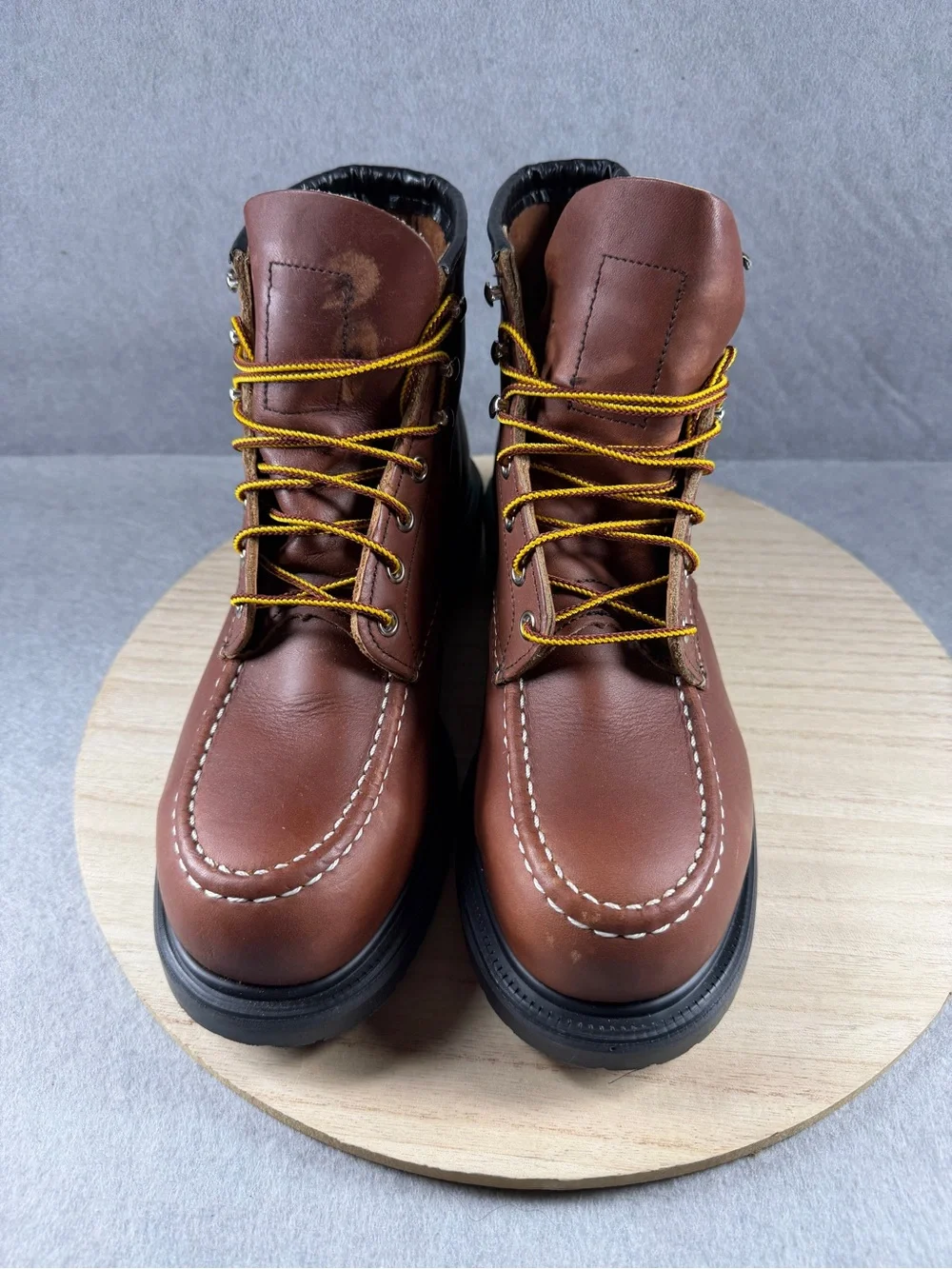 Red Wing Oil Resistant Steel Toe Boots Size 9.5 E